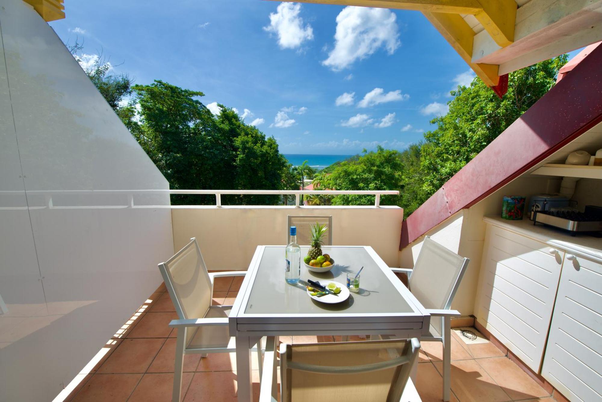 Studio Olia A P&V - Plages, Piscines Et Vue Mer! Sainte-Anne  Bagian luar foto