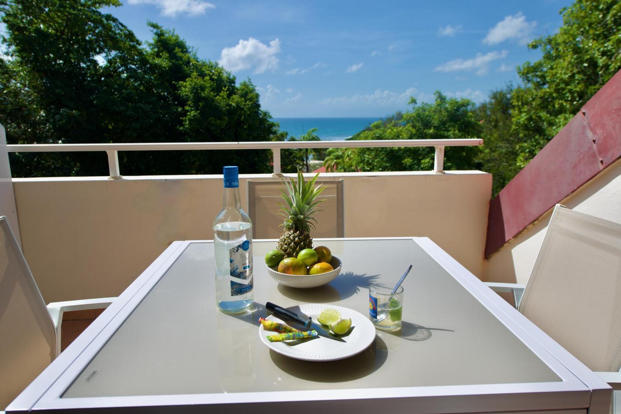Studio Olia A P&V - Plages, Piscines Et Vue Mer! Sainte-Anne  Bagian luar foto