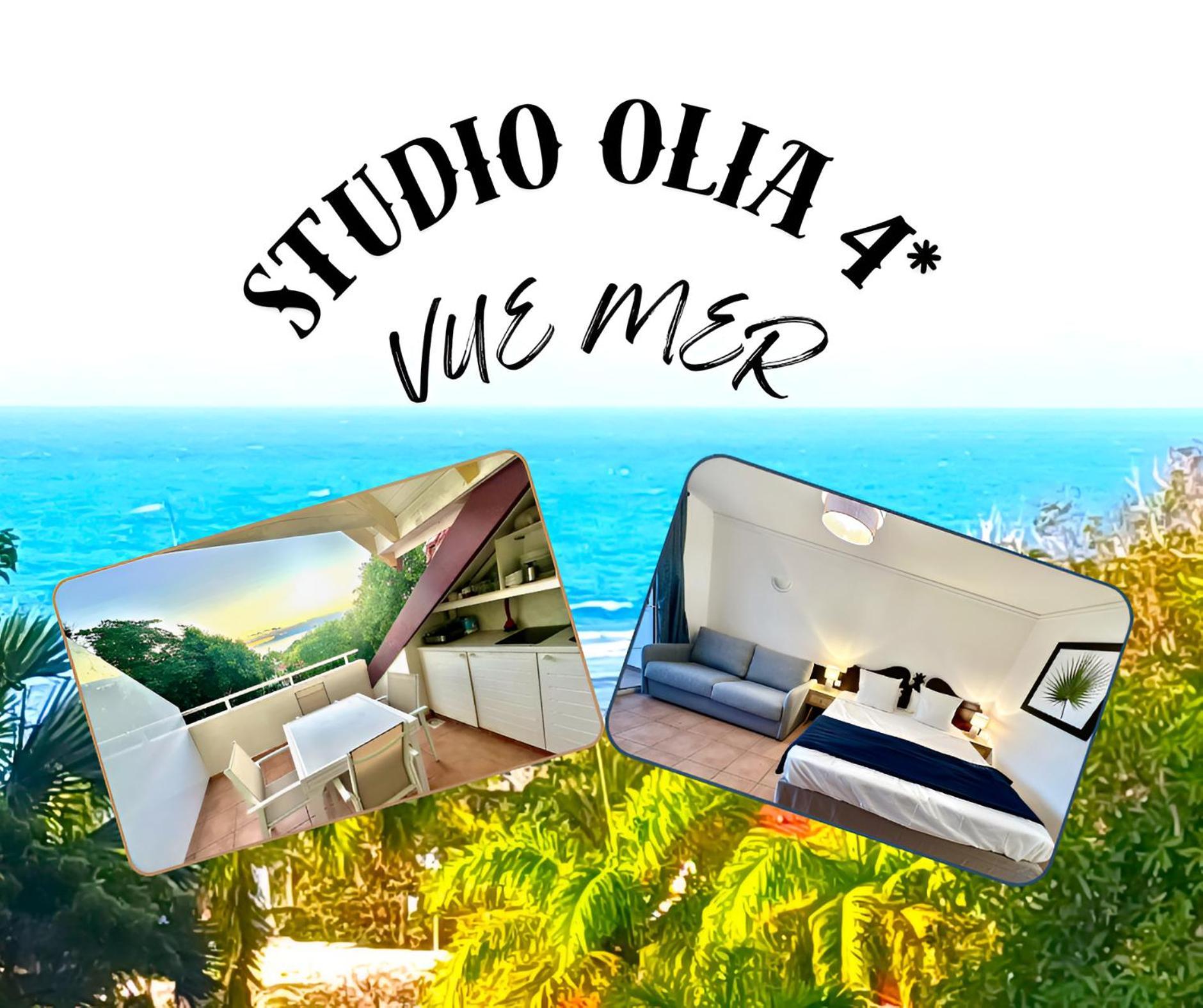 Studio Olia A P&V - Plages, Piscines Et Vue Mer! Sainte-Anne  Ruang foto